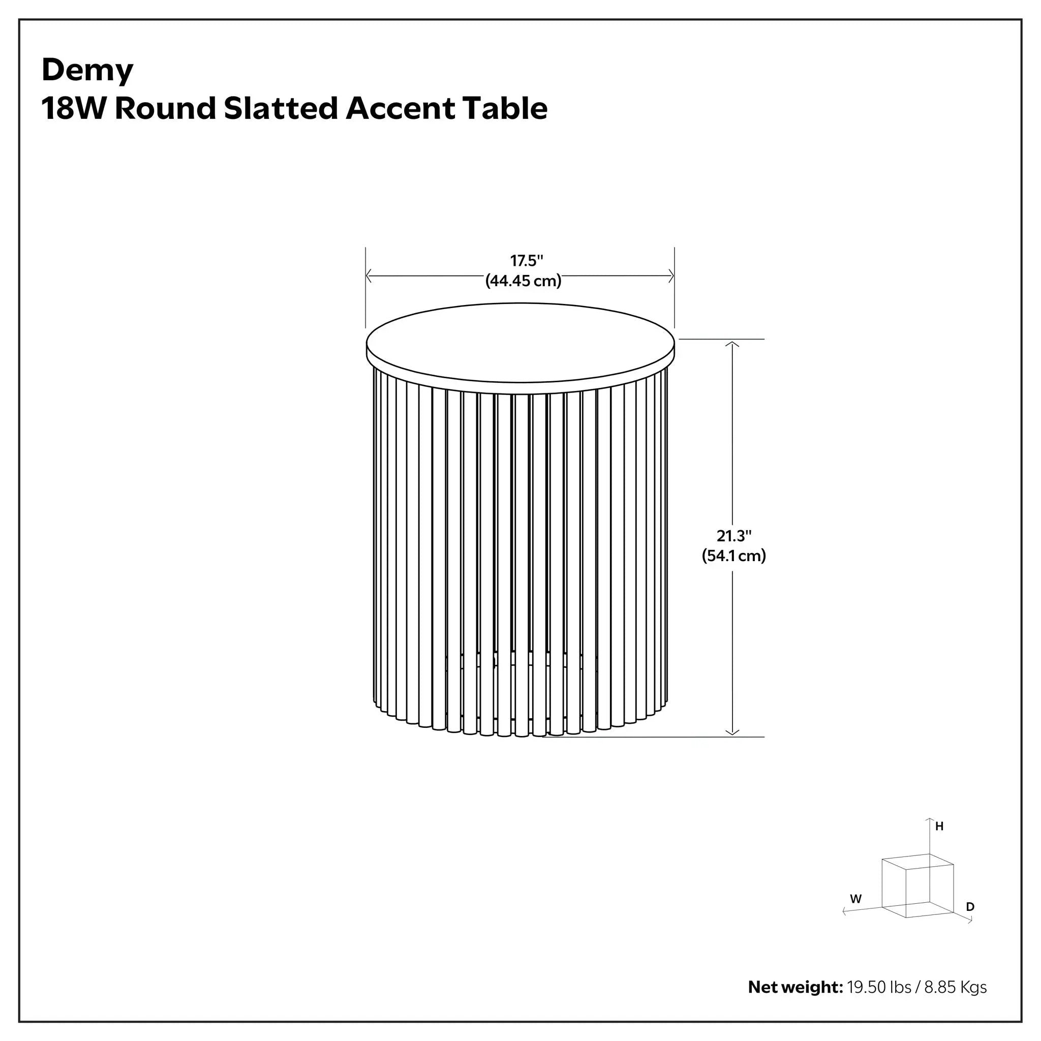 Demy - Handcrafted Metal Accent Table by HouseOfZazla