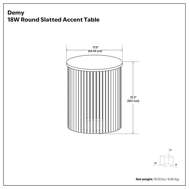 Demy - Handcrafted Metal Accent Table by HouseOfZazla