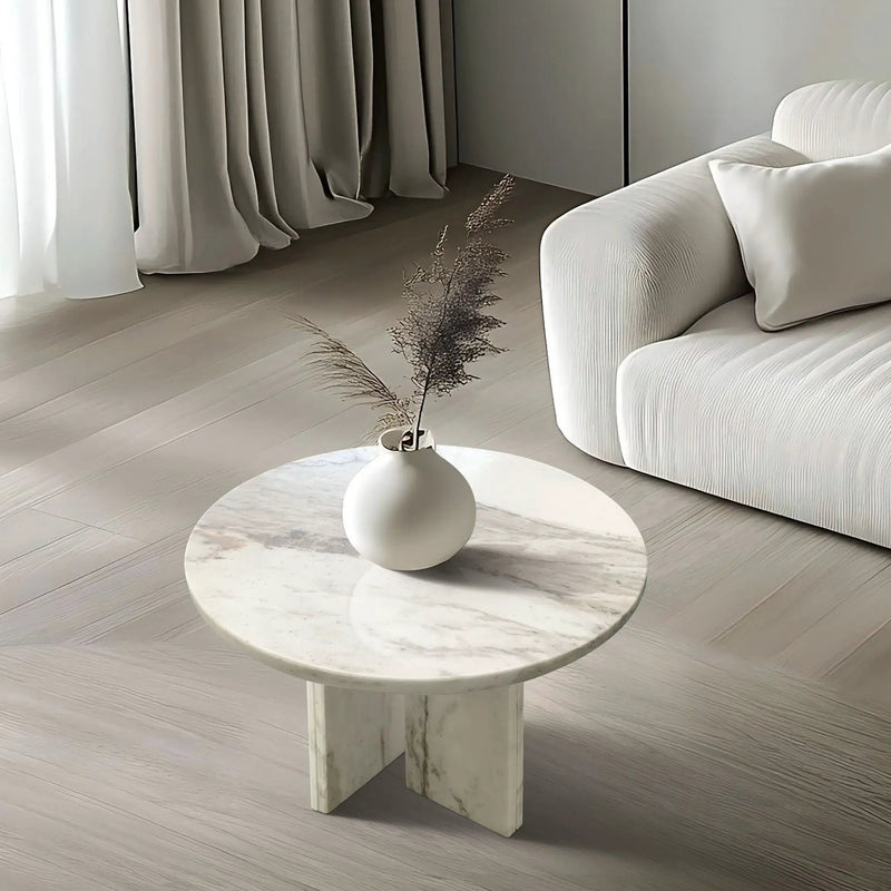 Luxury Coffee Table With Unique Veining, Unique Stone Design