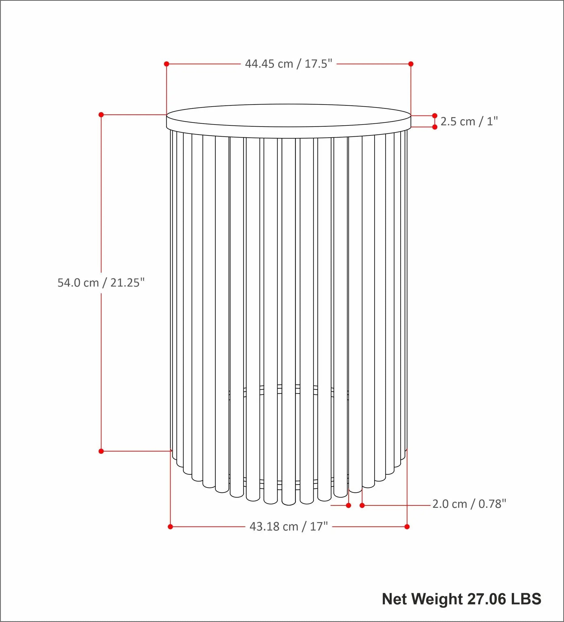 Demy - Accent Table by HouseOfZazla