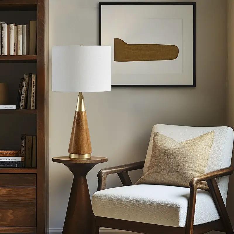 Triangular Table Lamp by HouseOfZazla