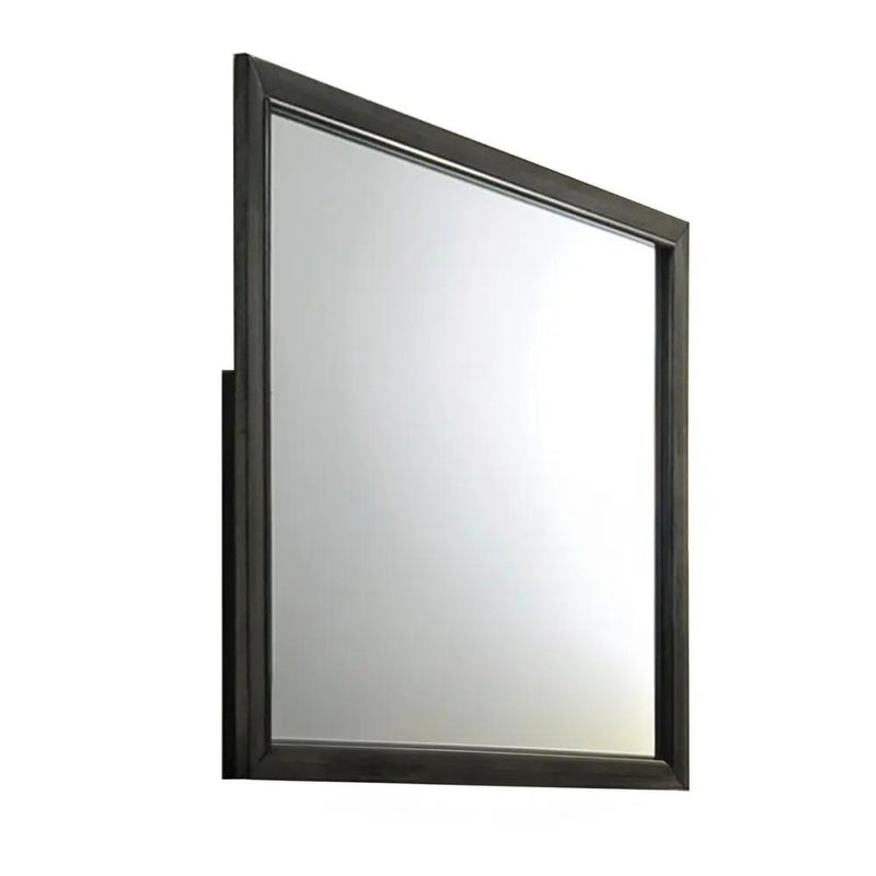 Carine II - Mirror - Gray by Unique Piece Furniture