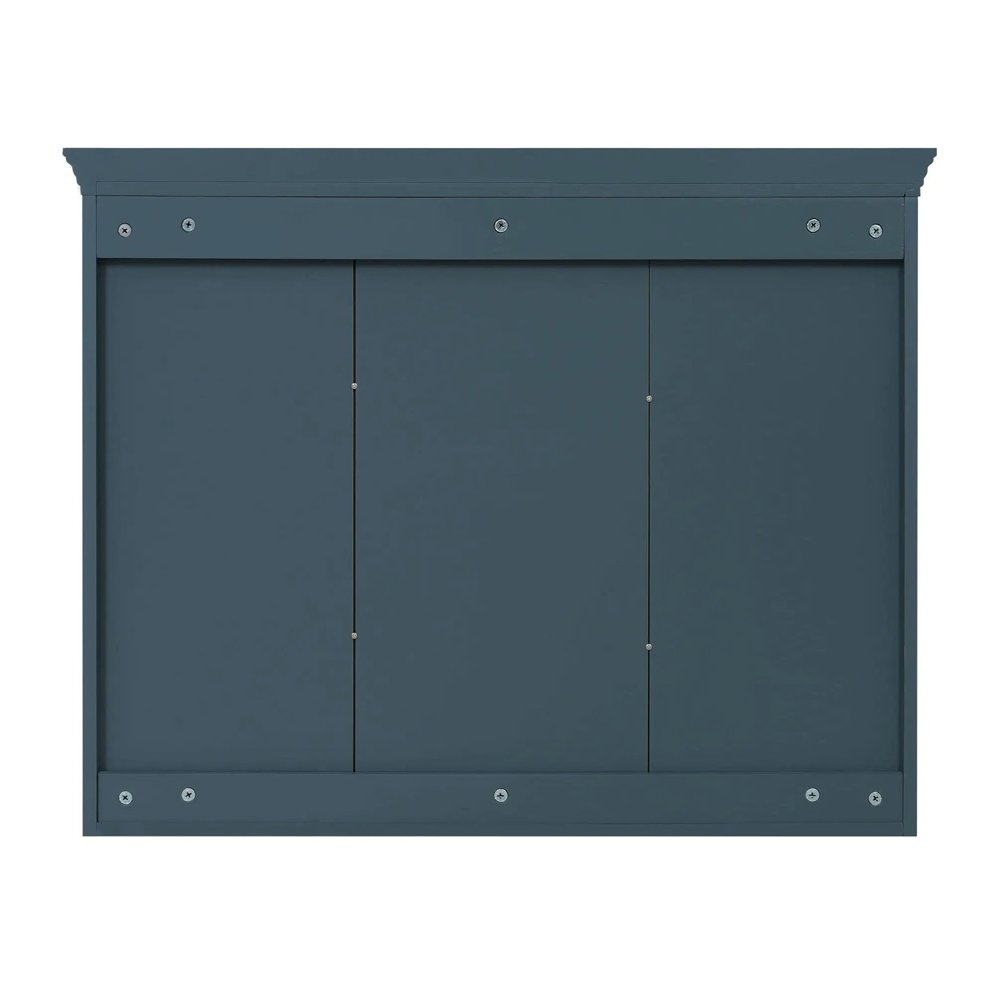 Wall Mount Mirror Cabinet With Adjustable Shelves, Soft Closing Hinges