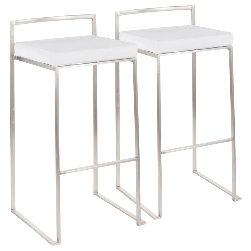 Fuji - Contemporary And Elegant Design Stackable Barstool by Unique Piece Furniture