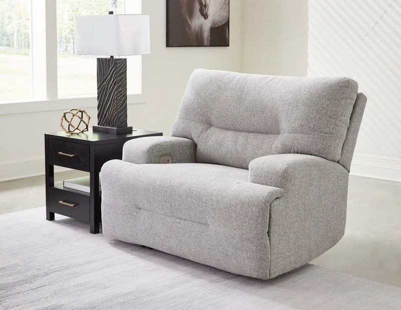 Acklen Place - Wide Seat Power Recliner by Unique Piece Furniture