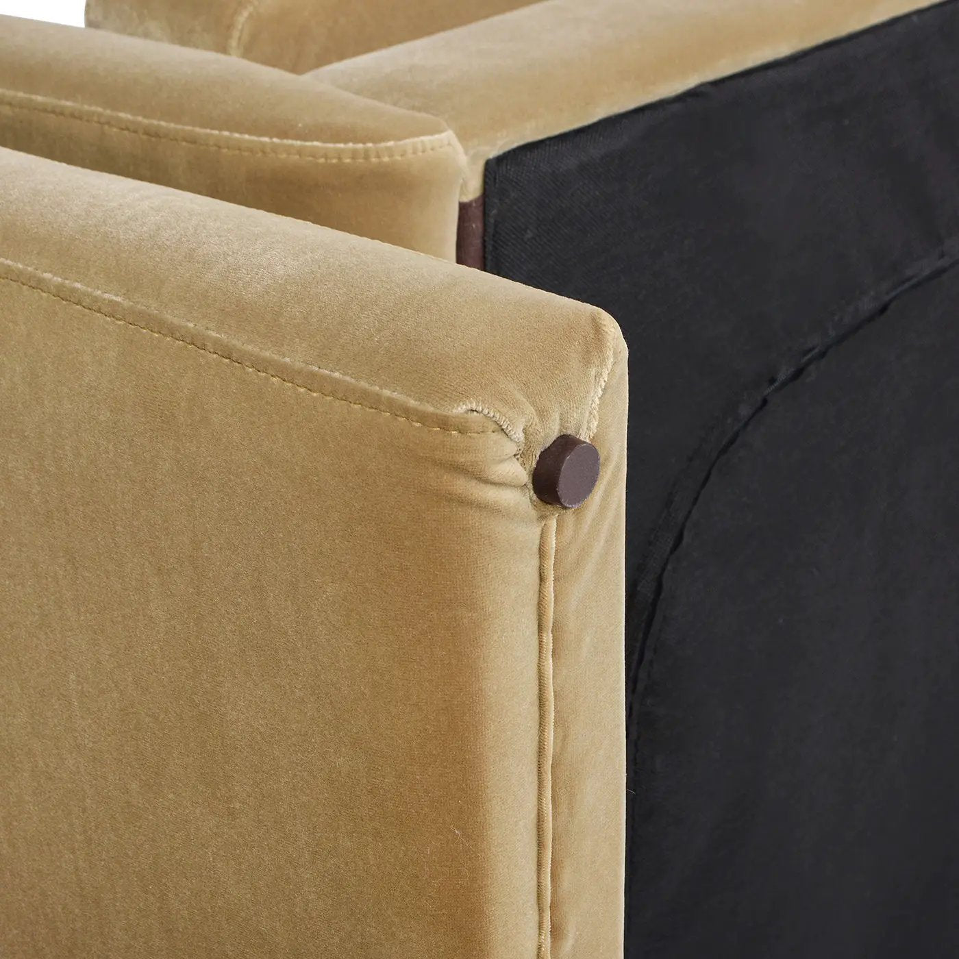 Mason - Arched Arm Sofa - Camel Brown Beige by HouseOfZazla