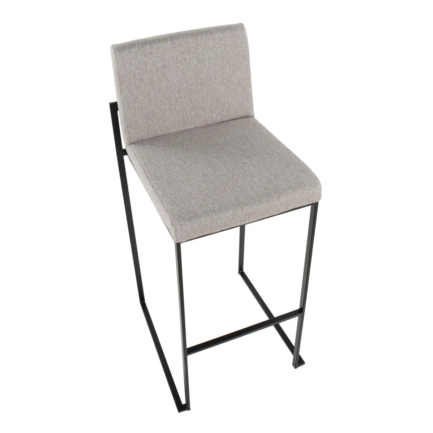 Fuji - Contemporary High Back Barstool Elegant Design by HouseOfZazla