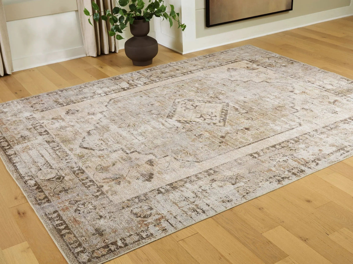 Livdon - Washable Rug by Unique Piece Furniture