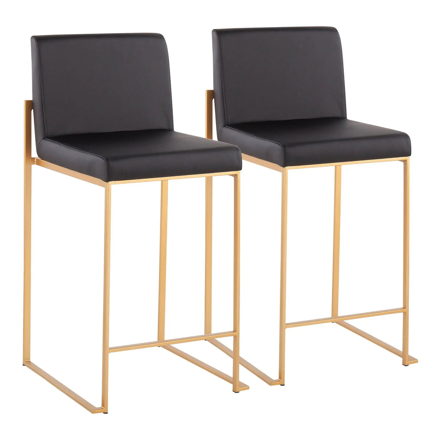 Fuji - Contemporary High Back Stylish Counter Stool by HouseOfZazla