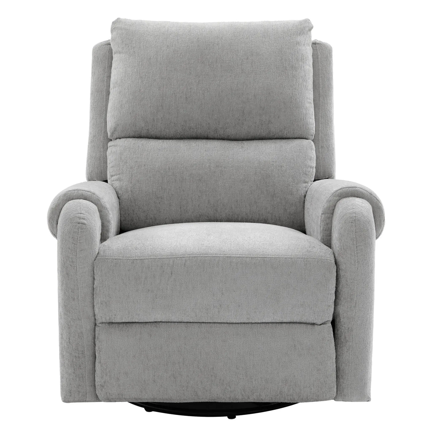 Manual Recliner Massage Chair With Swivel Rocker, 8 Massage Modes, Side Storage Pocket by Unique Piece Furniture