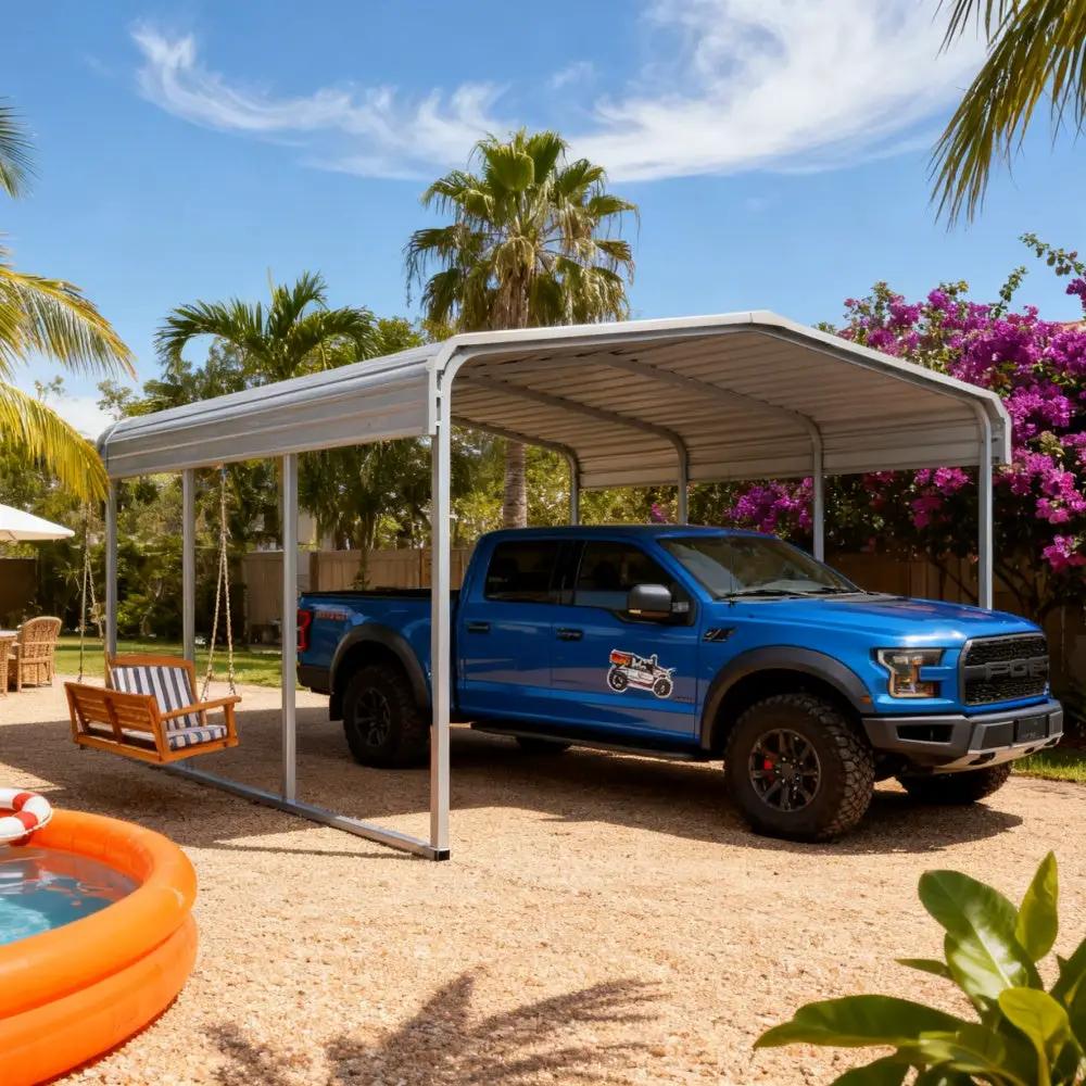 11'x20' Heavy-Duty Metal Carport by Chery Industrial