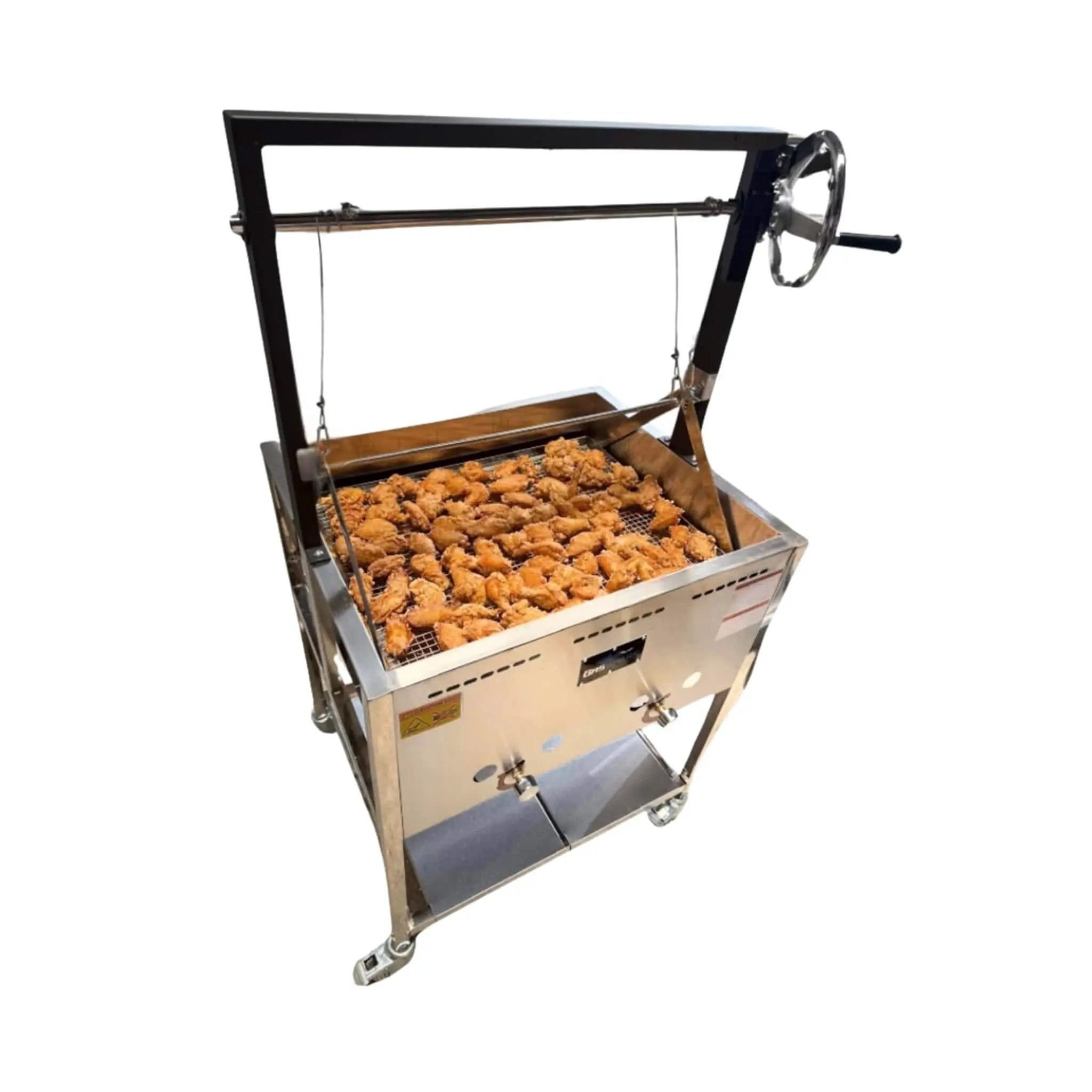 12-Gallon Commercial Outdoor Propane Deep Fryer With Cart (SAK69023) by SAKSBY WHOLESALE