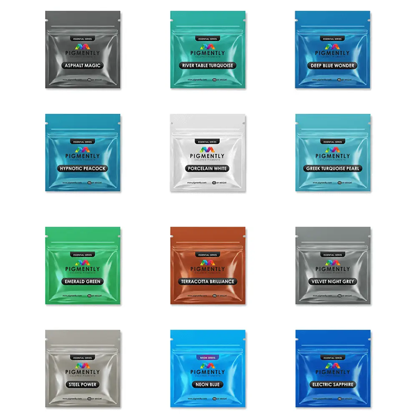 Mica Powder Pigments 12 Bundle Pack, photo 2 of 5
