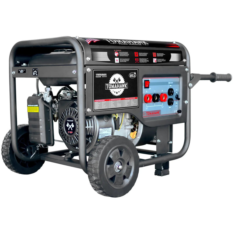120 Amp Engine Driven Welder Generator 2200 Watt 7 HP Gas Powered by Tomahawk Power