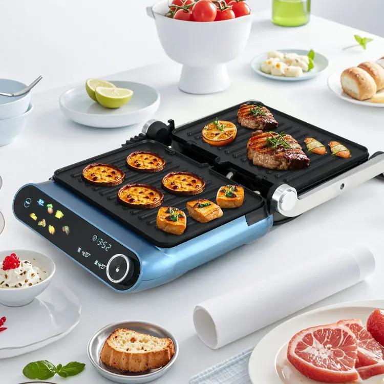 1200W Press Grill with LED Display by DirectDeals