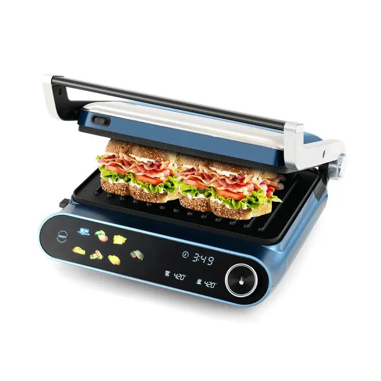 1200W Press Grill with LED Display by DirectDeals
