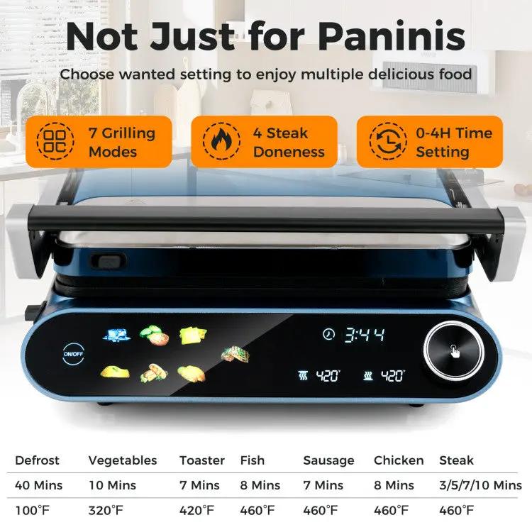 1200W Press Grill with LED Display by DirectDeals