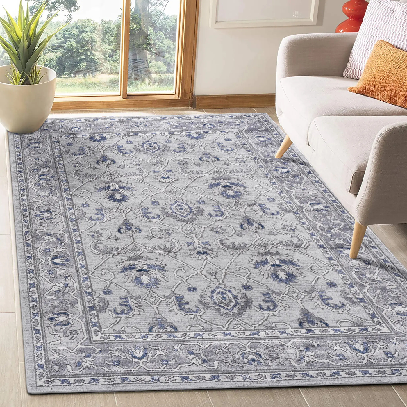 Marfi Collection 7.9X10 Rug by HouseOfZazla
