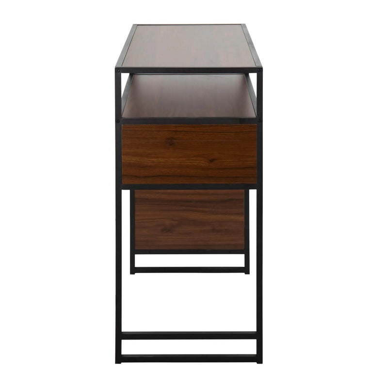 Display - Farmhouse Bar Height Table With Storage Space by Unique Piece Furniture