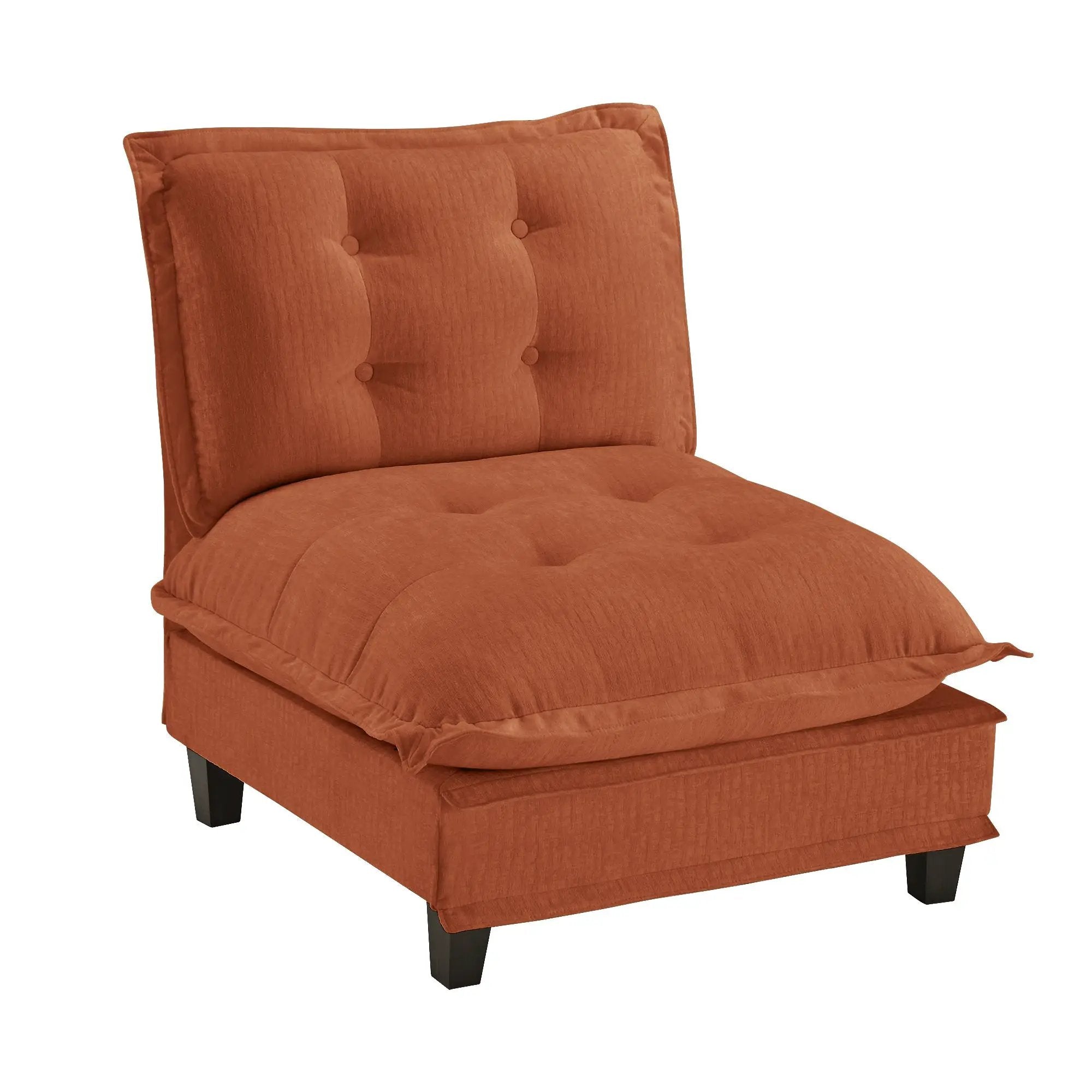 73 Armless Sofa Chenille by HouseOfZazla