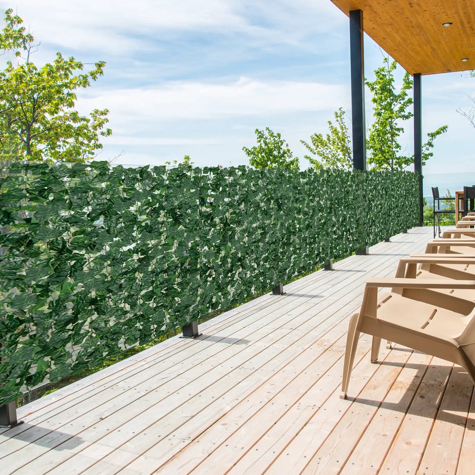 120 x 40 Inch Artificial Ivy Privacy Fence by DirectDeals