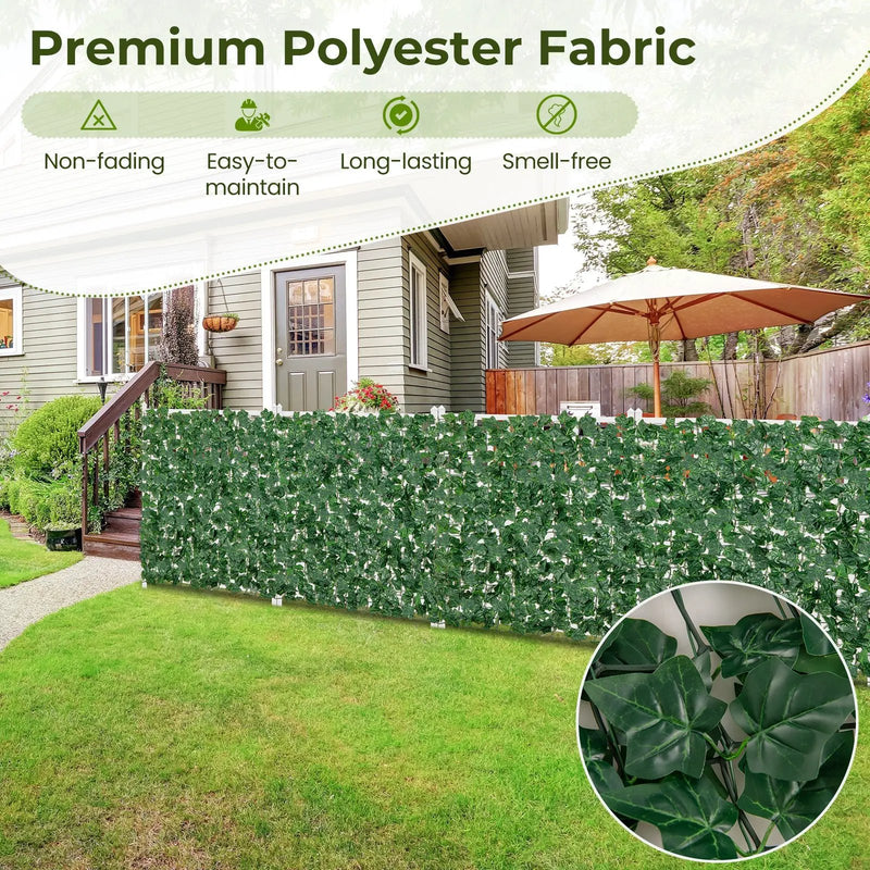 120 x 40 Inch Artificial Ivy Privacy Fence by DirectDeals