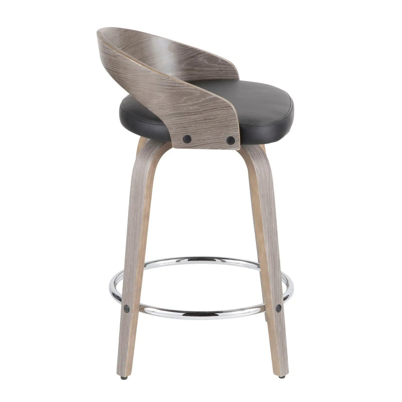 Grotto - Mid-Century Modern Stool (Set of 2) by HouseOfZazla