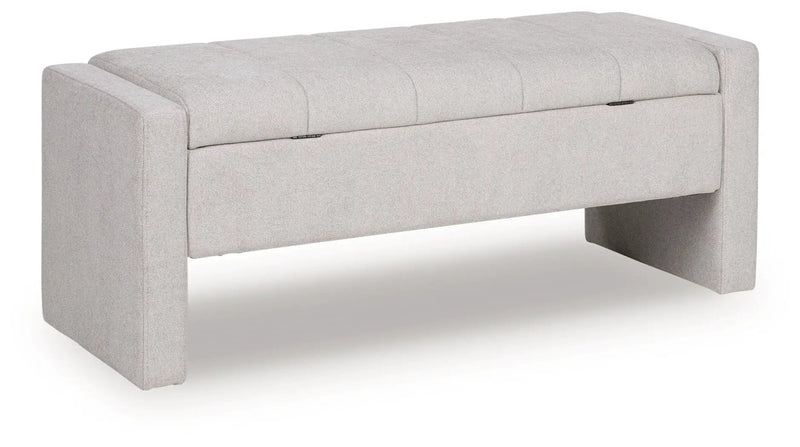 Akselman - Storage Bench - Gray by Unique Piece Furniture