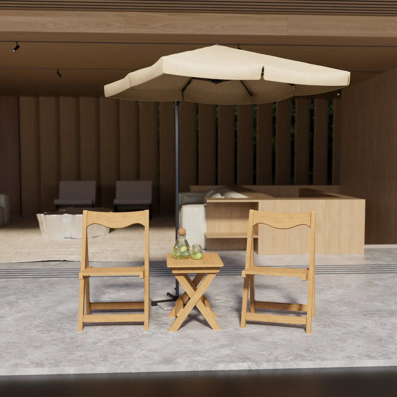 HIPS Material Outdoor Bistro Set by HouseOfZazla