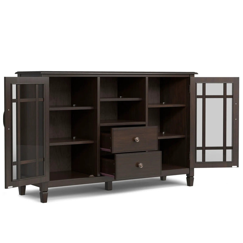 Connaught - Tall TV Stand - Brown by Unique Piece Furniture