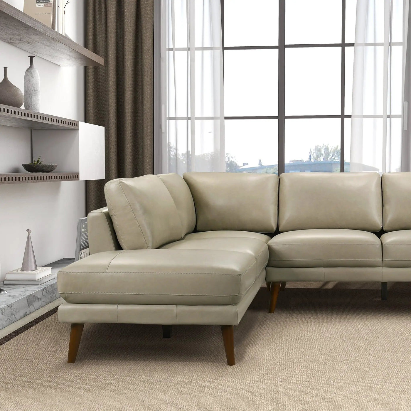 Benson - Sectional Sofa With Chaise by Unique Piece Furniture
