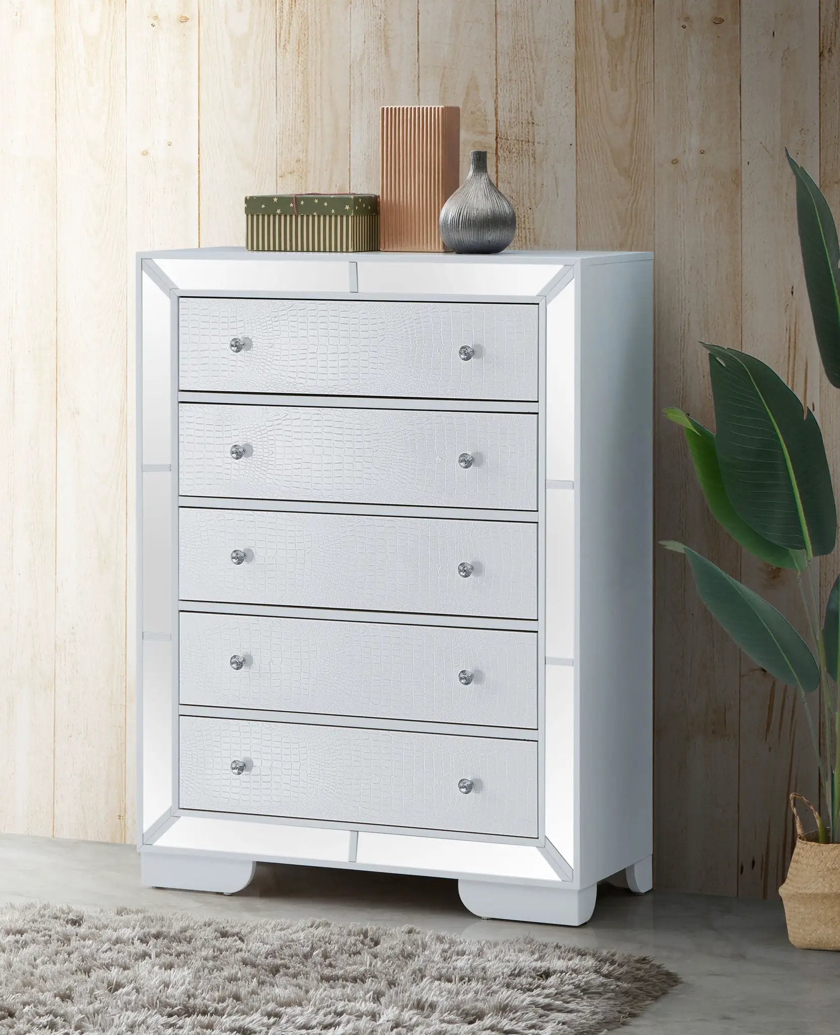 Storage Chest - White by Unique Piece Furniture