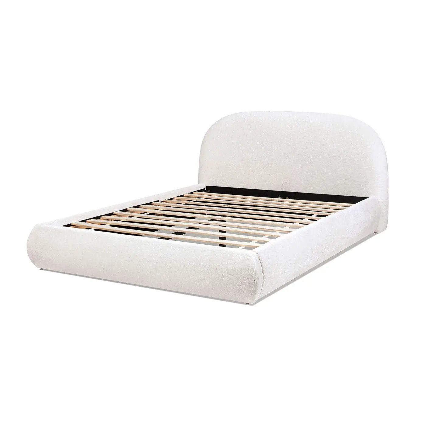 Archie Puffy Grounded - Upholstered Platform Bed by Unique Piece Furniture
