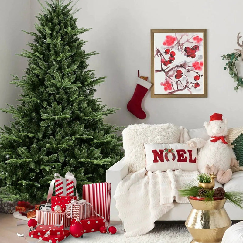 Full-Shaped 6 Ft Christmas Tree with 1673 PE/PVC Tips by HouseOfZazla