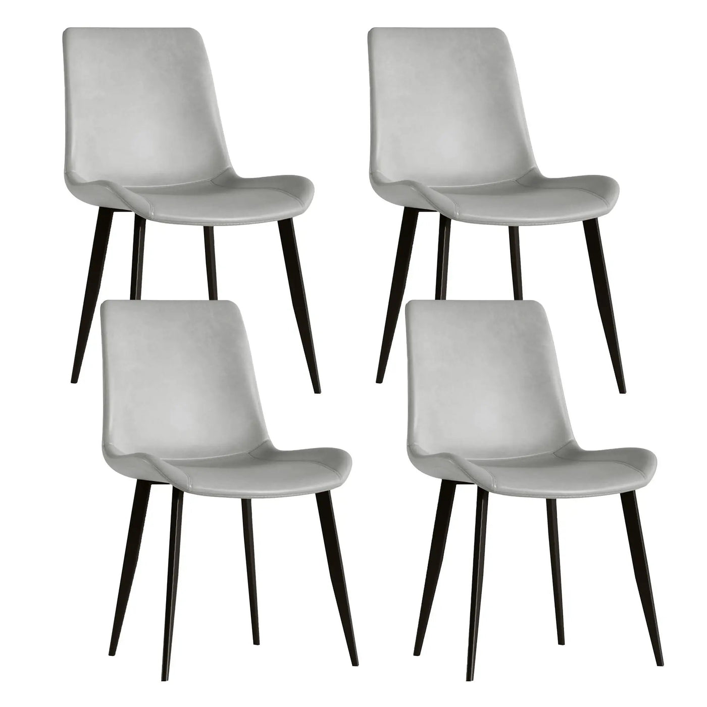Modern Dining Chair With Carbon Steel Legs by HouseOfZazla