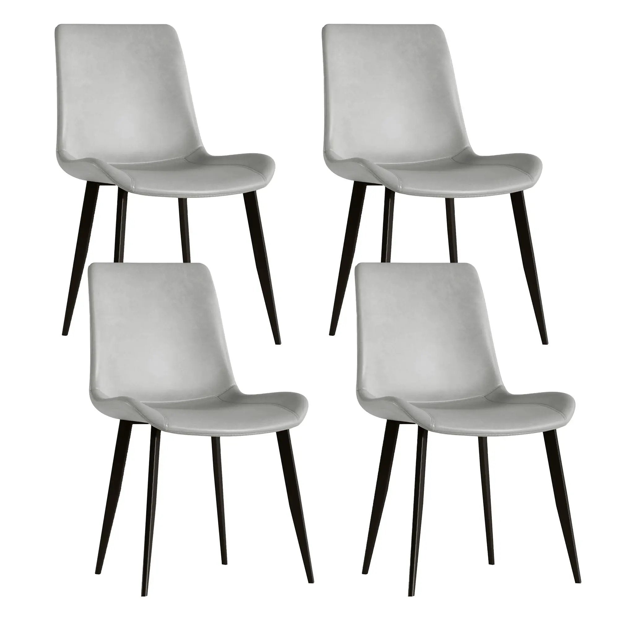 Modern Dining Chair With Carbon Steel Legs by HouseOfZazla