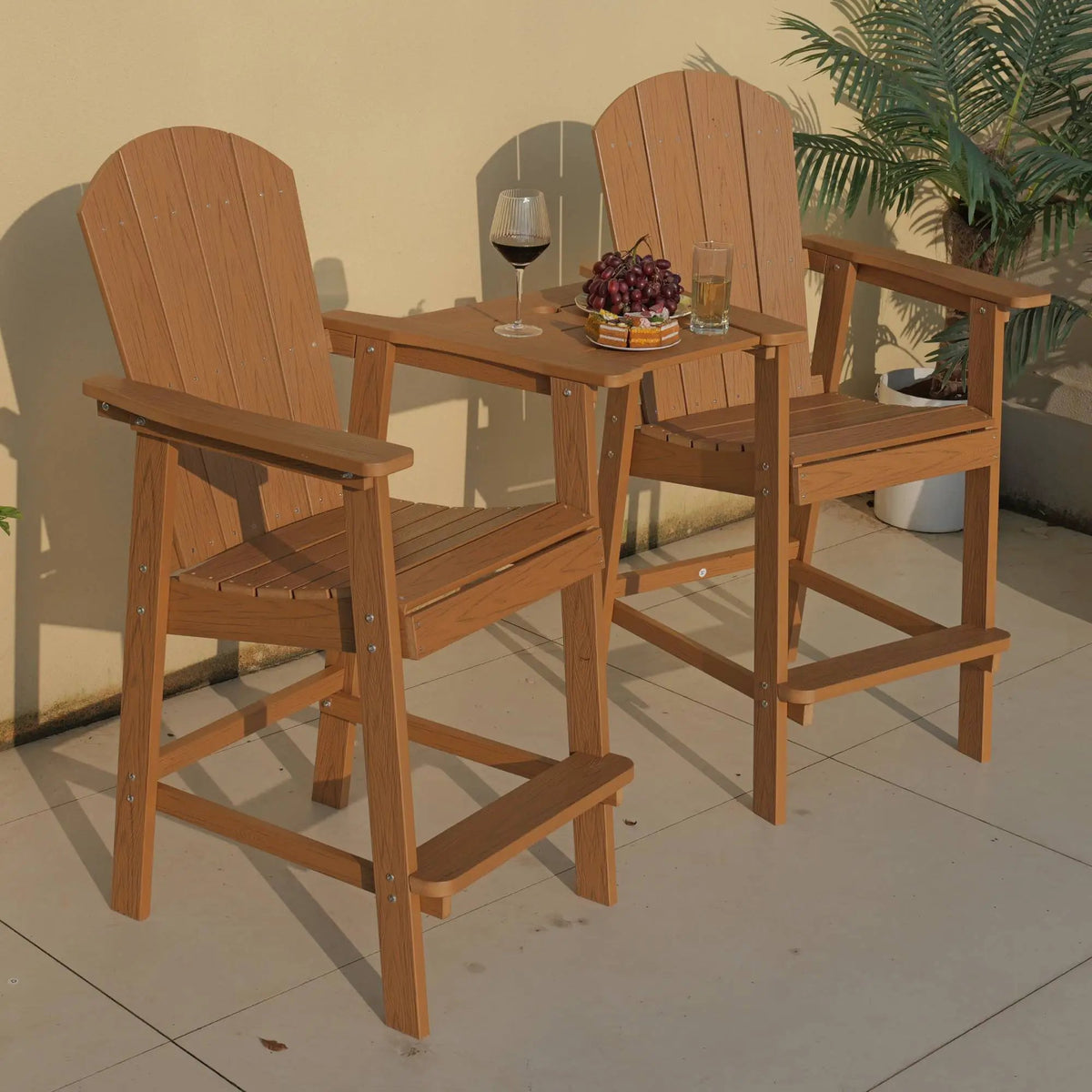 Outdoor Bar Chair Set by HouseOfZazla