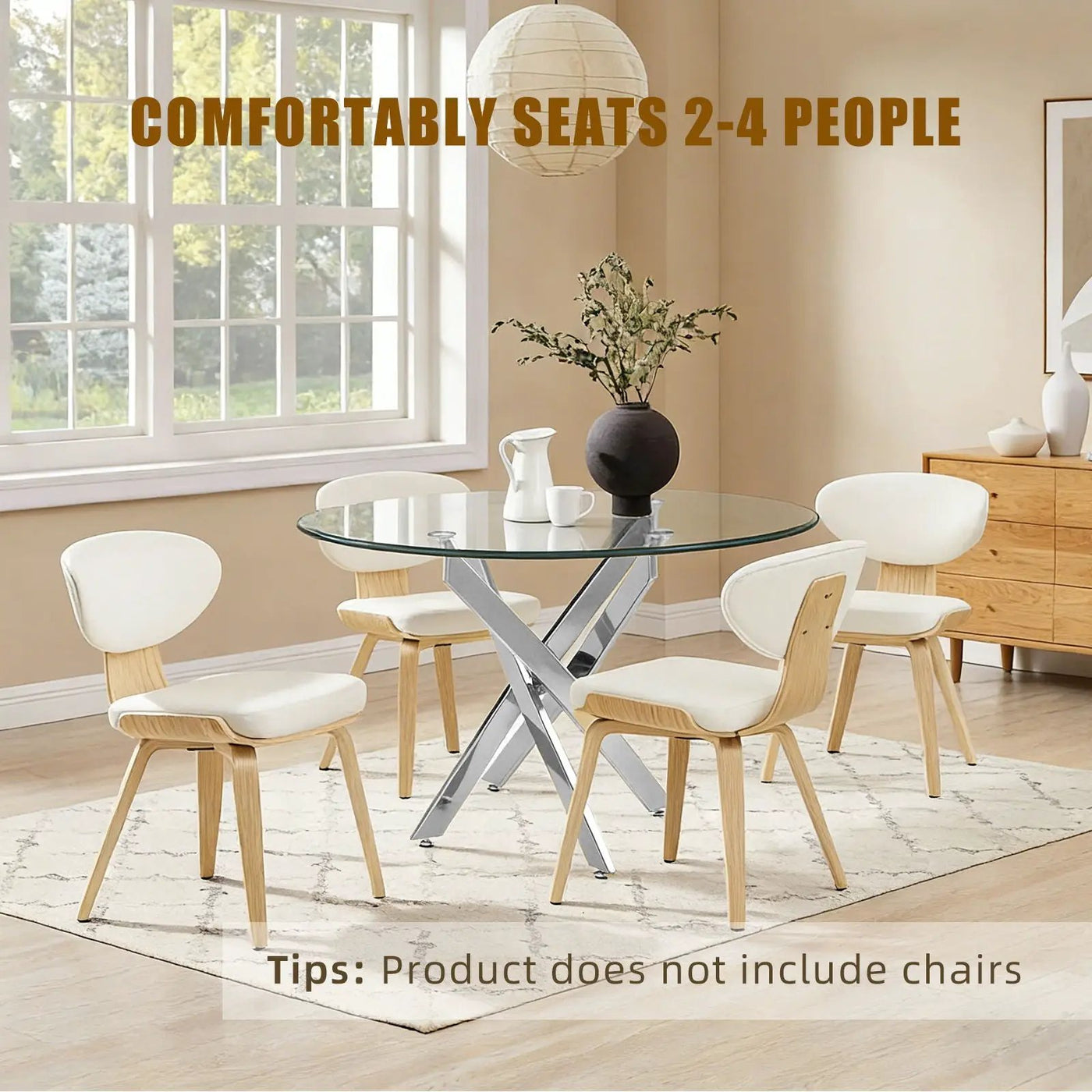 Modern Round Table For Dining Room by HouseOfZazla