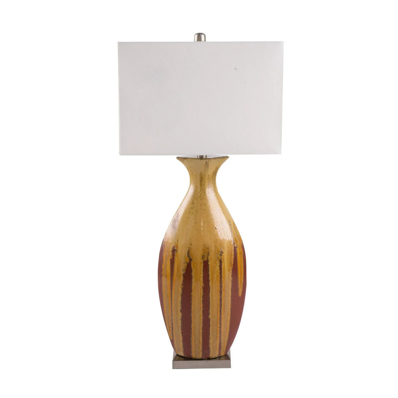 16x10.5x36 In Ceramic Table Lamp by HouseOfZazla