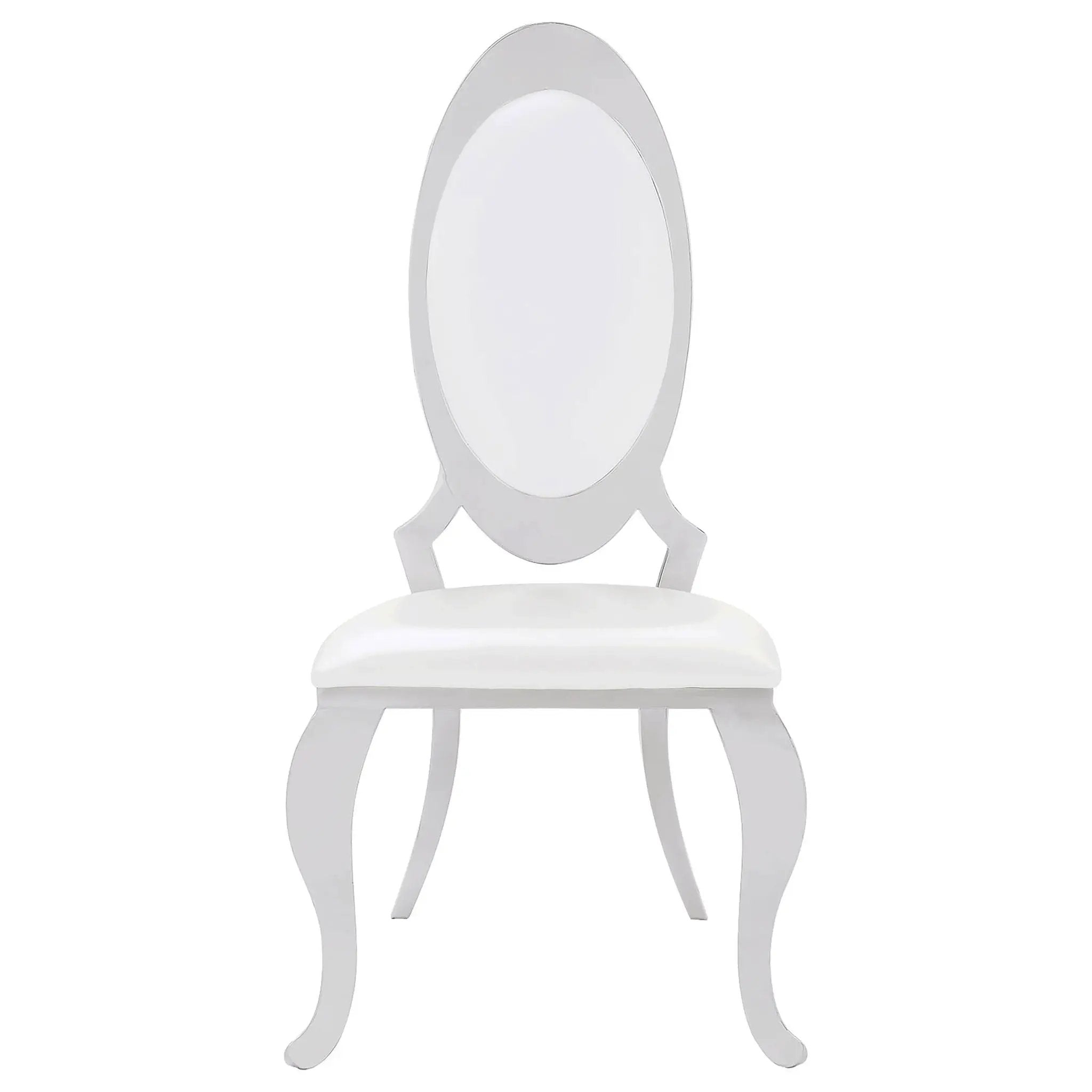 Chester - Upholstered Dining Side Chair (Set of 2) - Creamy White by HouseOfZazla