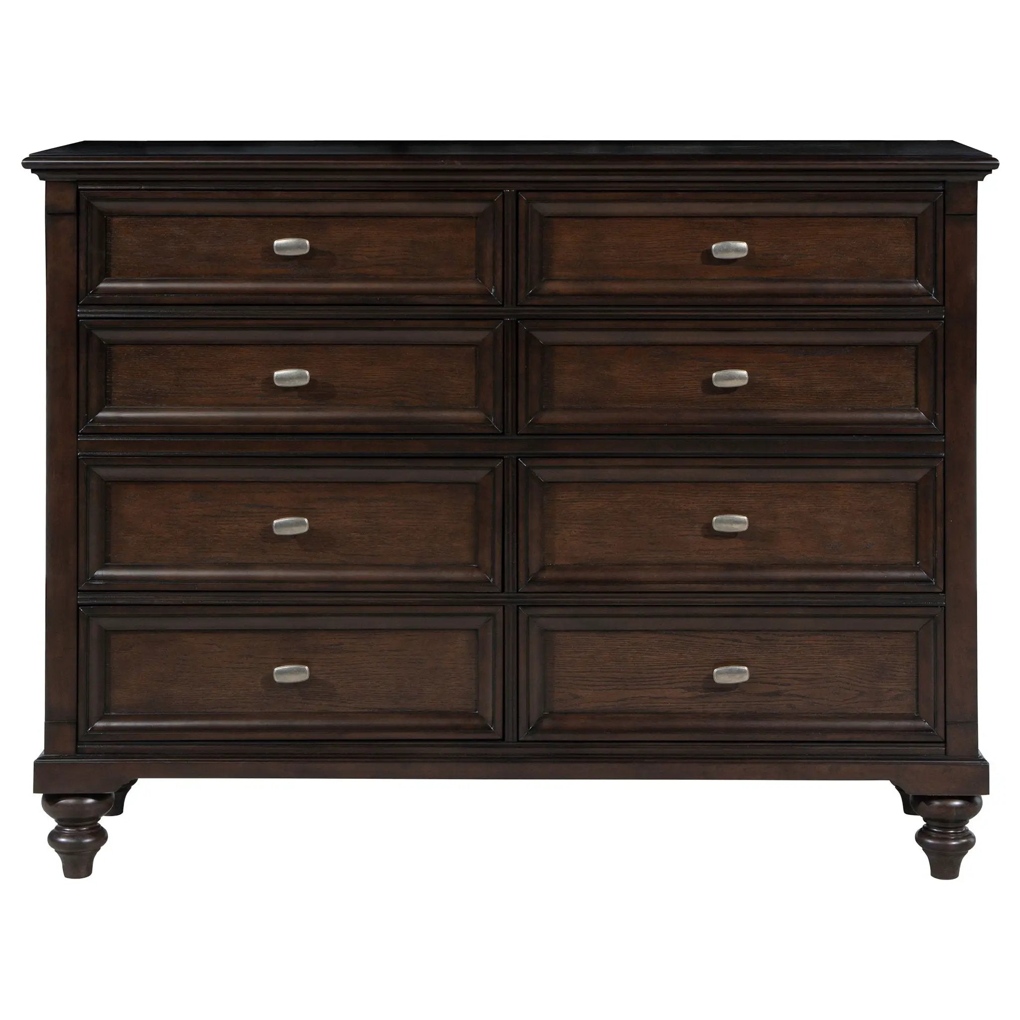 Andover 8-drawer Dresser Cabinet Dark Oak by Unique Piece Furniture