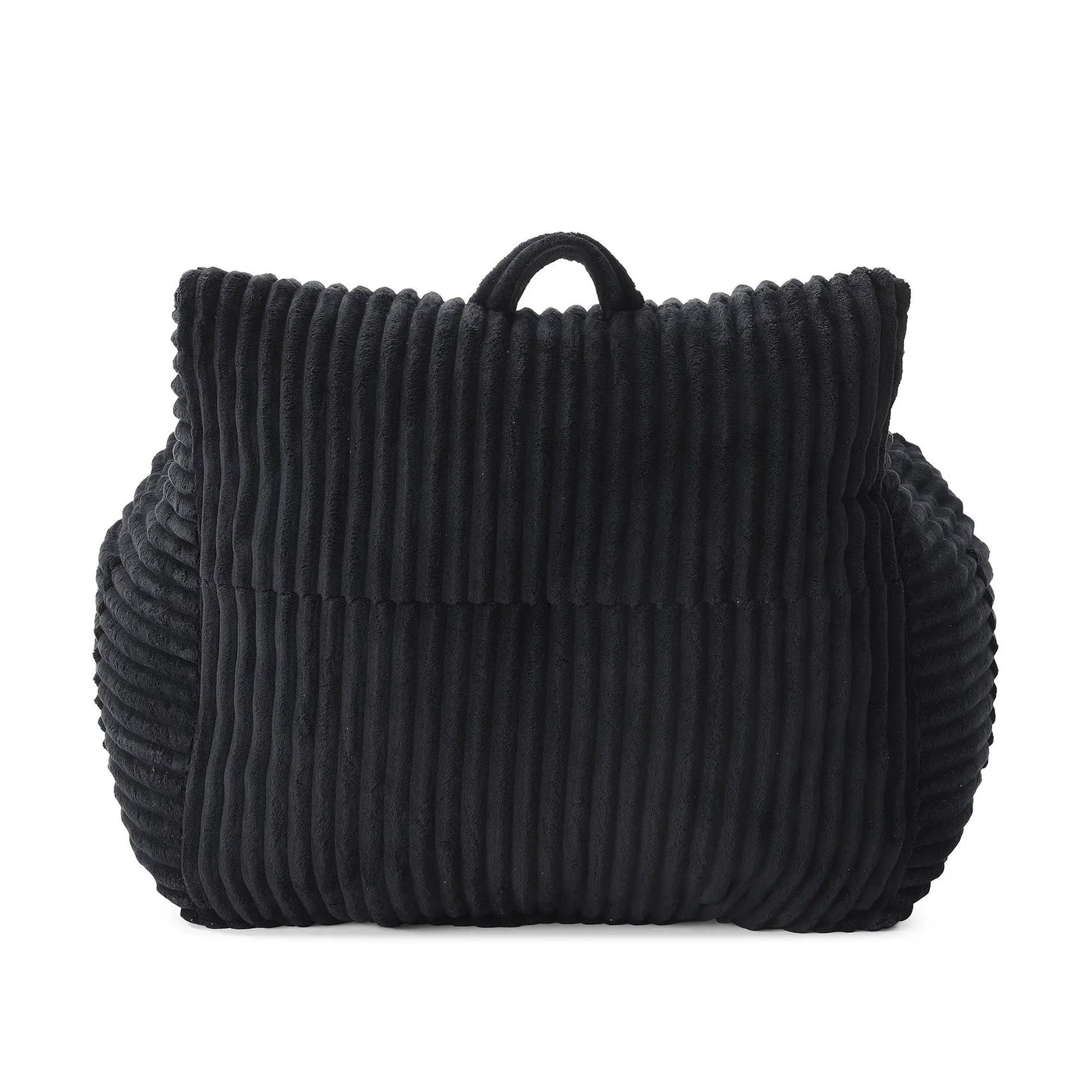 Giant Bean Bag Chair With Armrests And Footstool by HouseOfZazla
