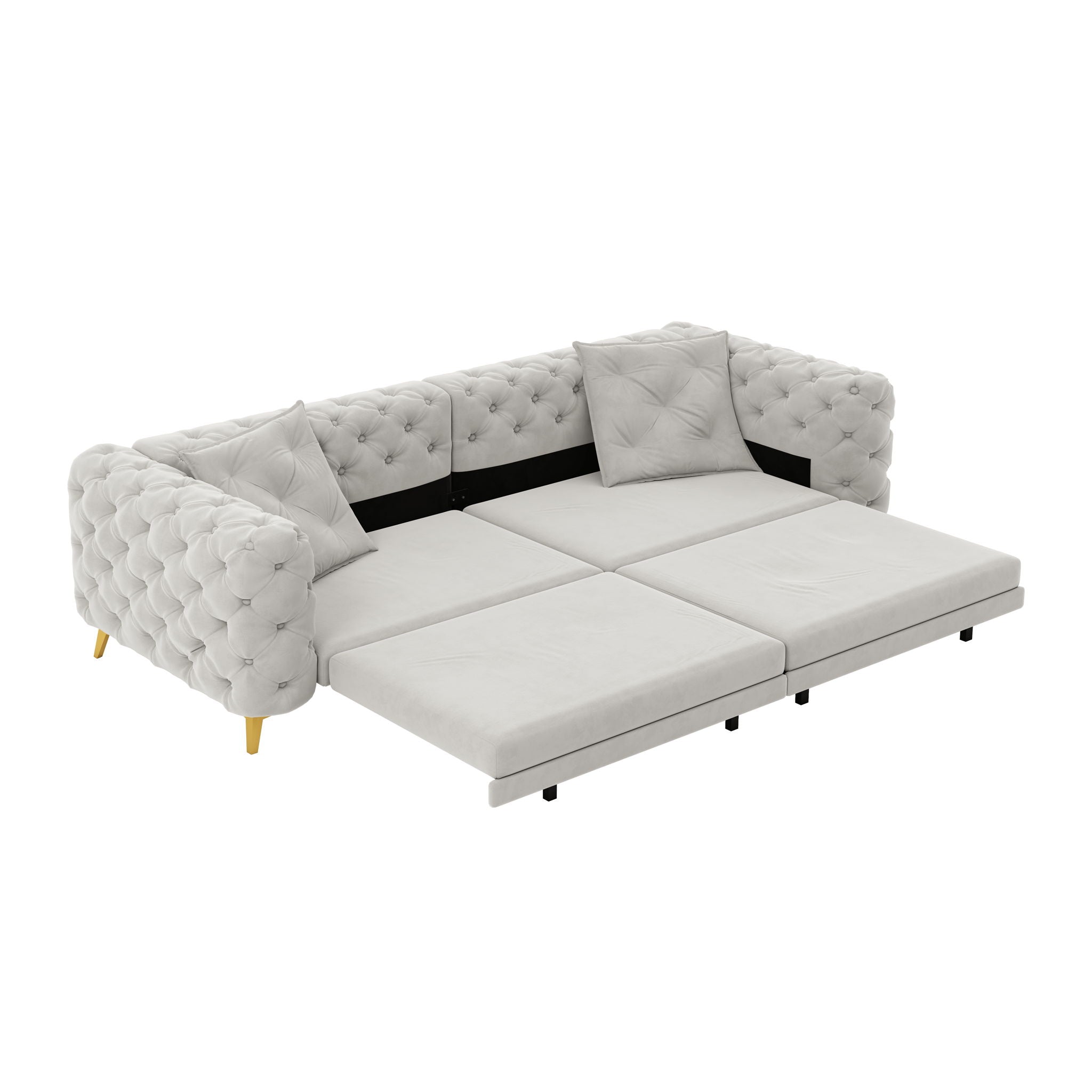 3-In-1 Convertible Sleeper Sofa by HouseOfZazla