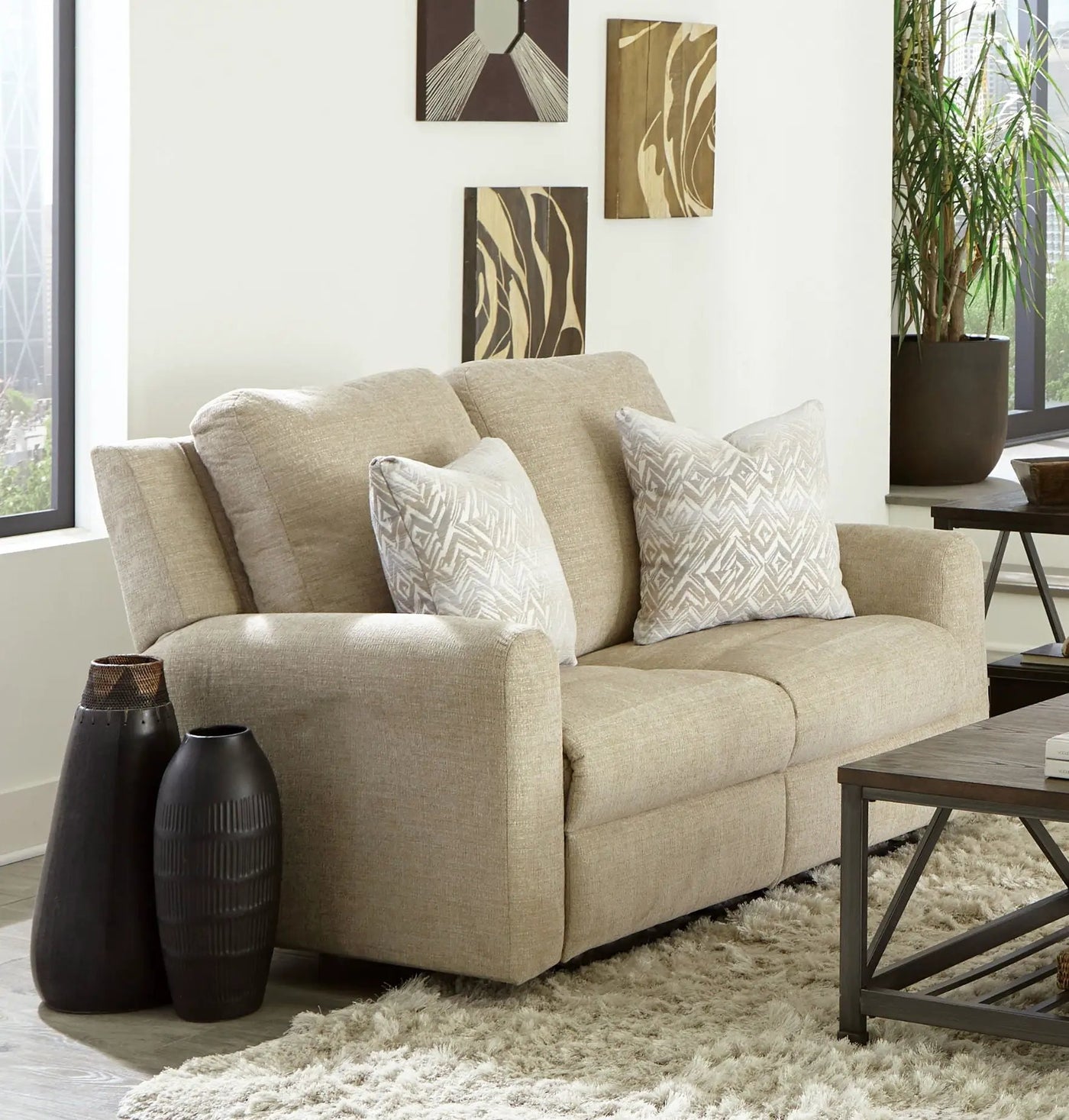 Calvin - Reclining Loveseat by Unique Piece Furniture