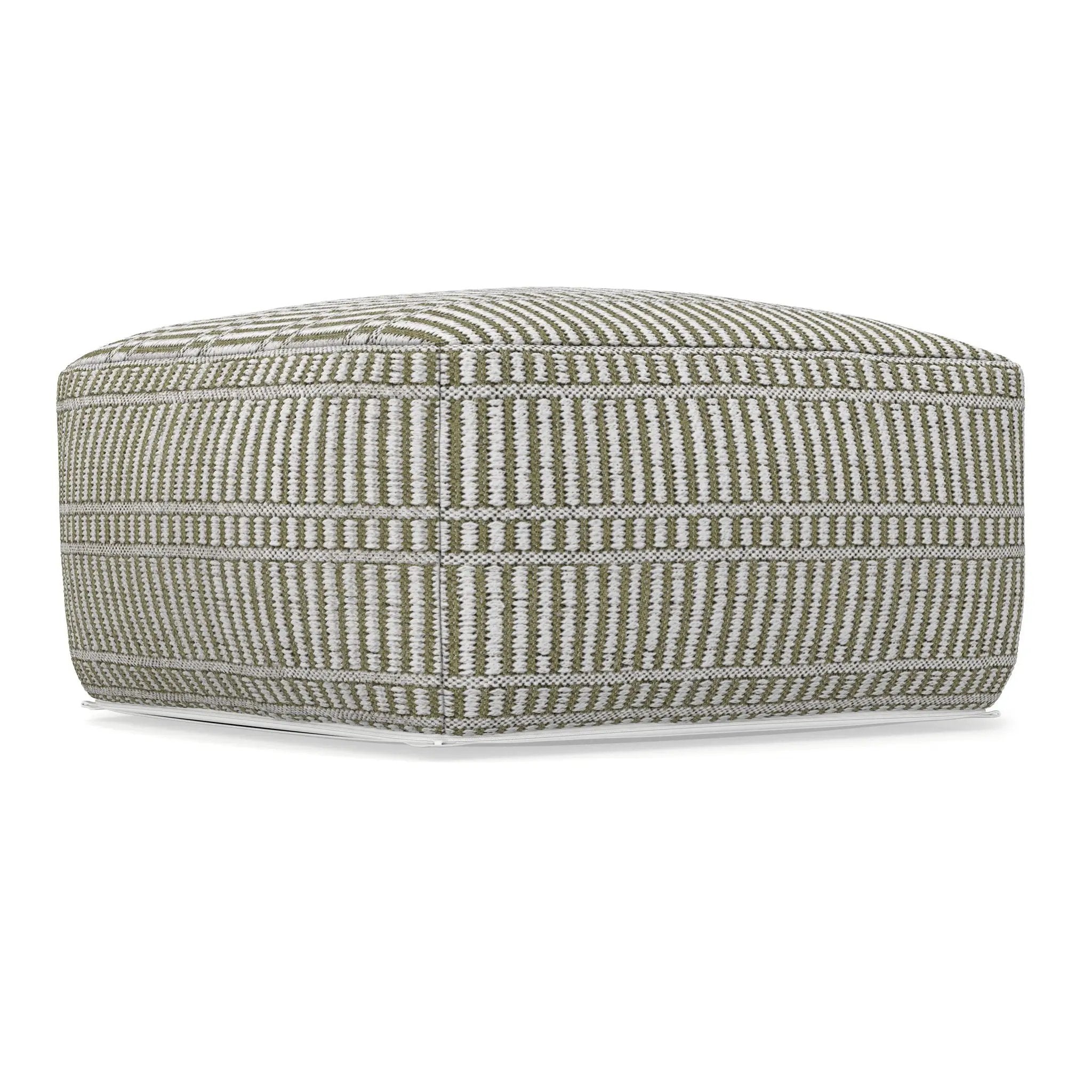 Safford - Square Outdoor / Indoor Pouf by HouseOfZazla