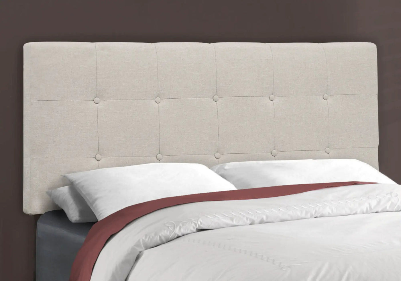 Bed, Upholstered, Frame Only, Transitional by Unique Piece Furniture
