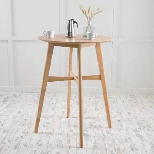 Mid-Century Modern Round Bar Table by HouseOfZazla