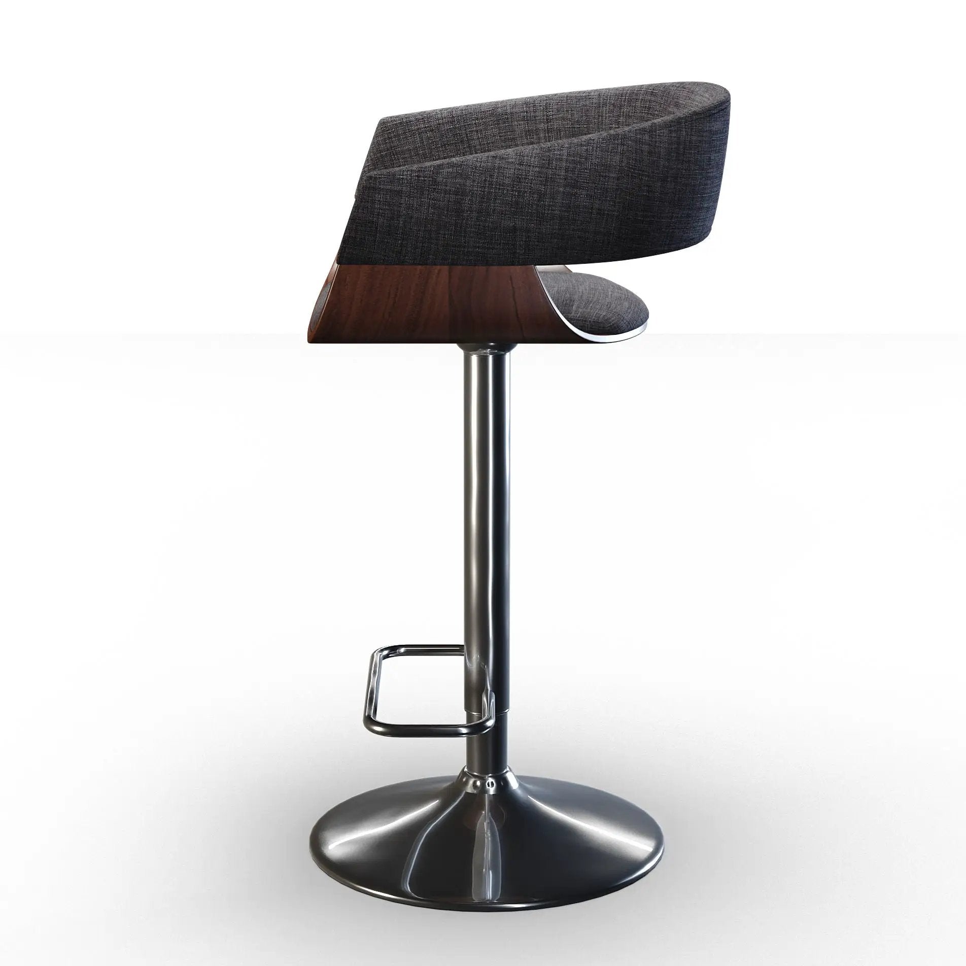 Lowell - Multi-Functional Adjustable Swivel Bar Stool by HouseOfZazla