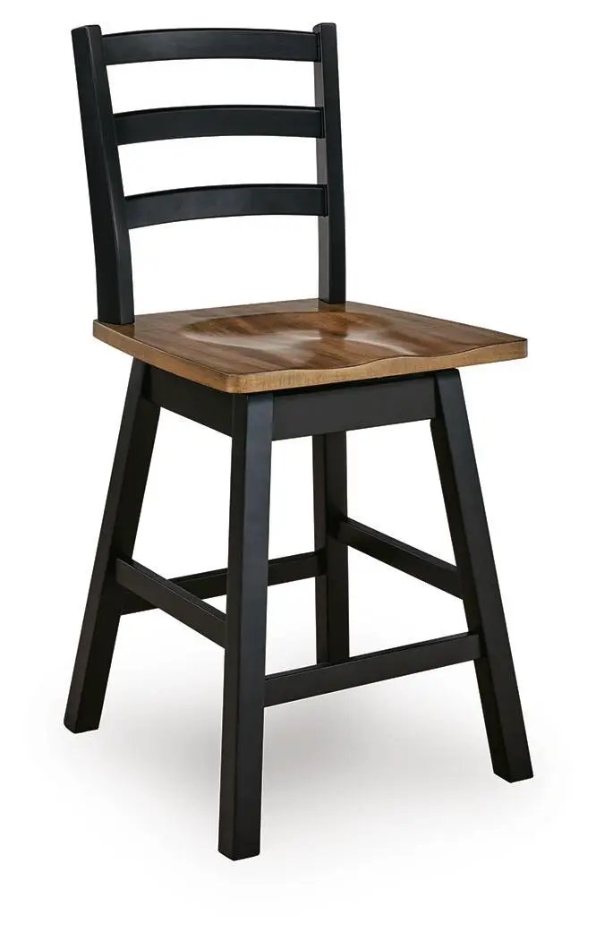 Wildenauer - Swivel Stool (Set of 2) by Unique Piece Furniture