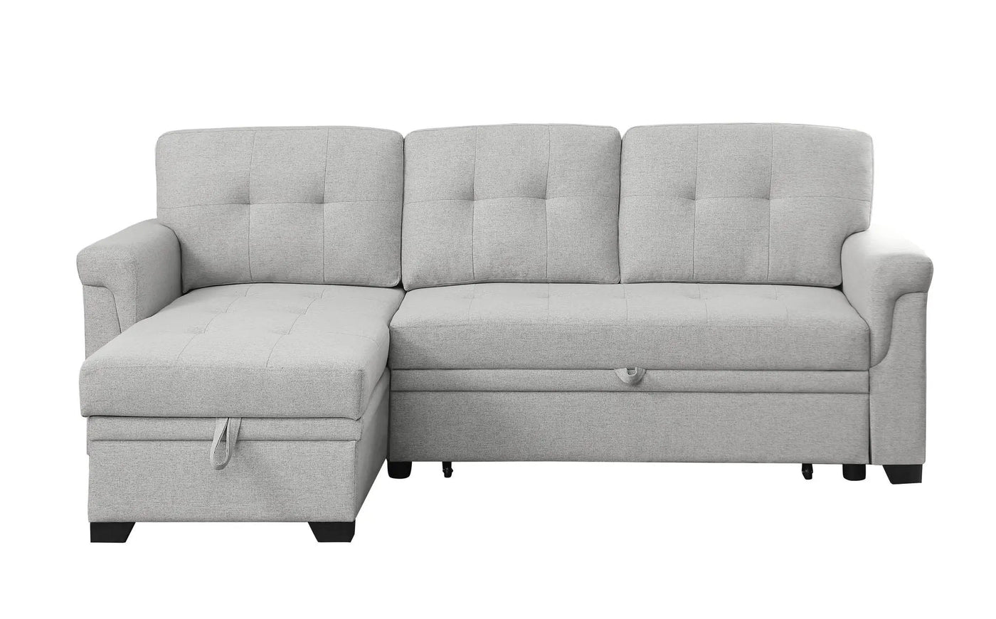 Sierra - Reversible Sleeper Sectional Sofa With Storage Chaise by Unique Piece Furniture